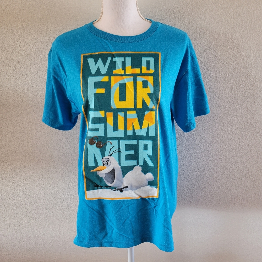 Disney's Frozen Olaf Wild For Summer Short Sleeve T-Shirt